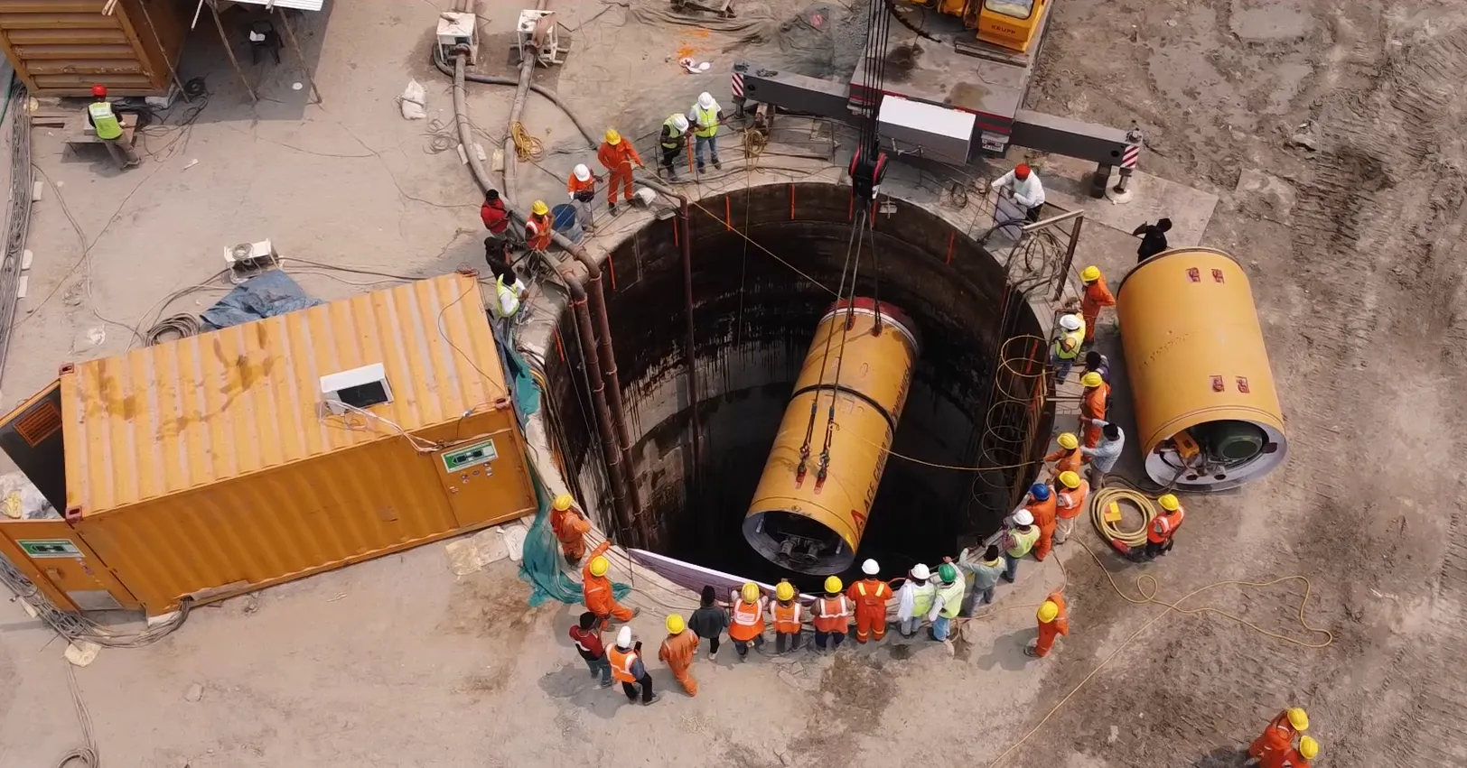 Pipeline realignment using micro-tunneling technology at Beki river, Barpeta, Assam