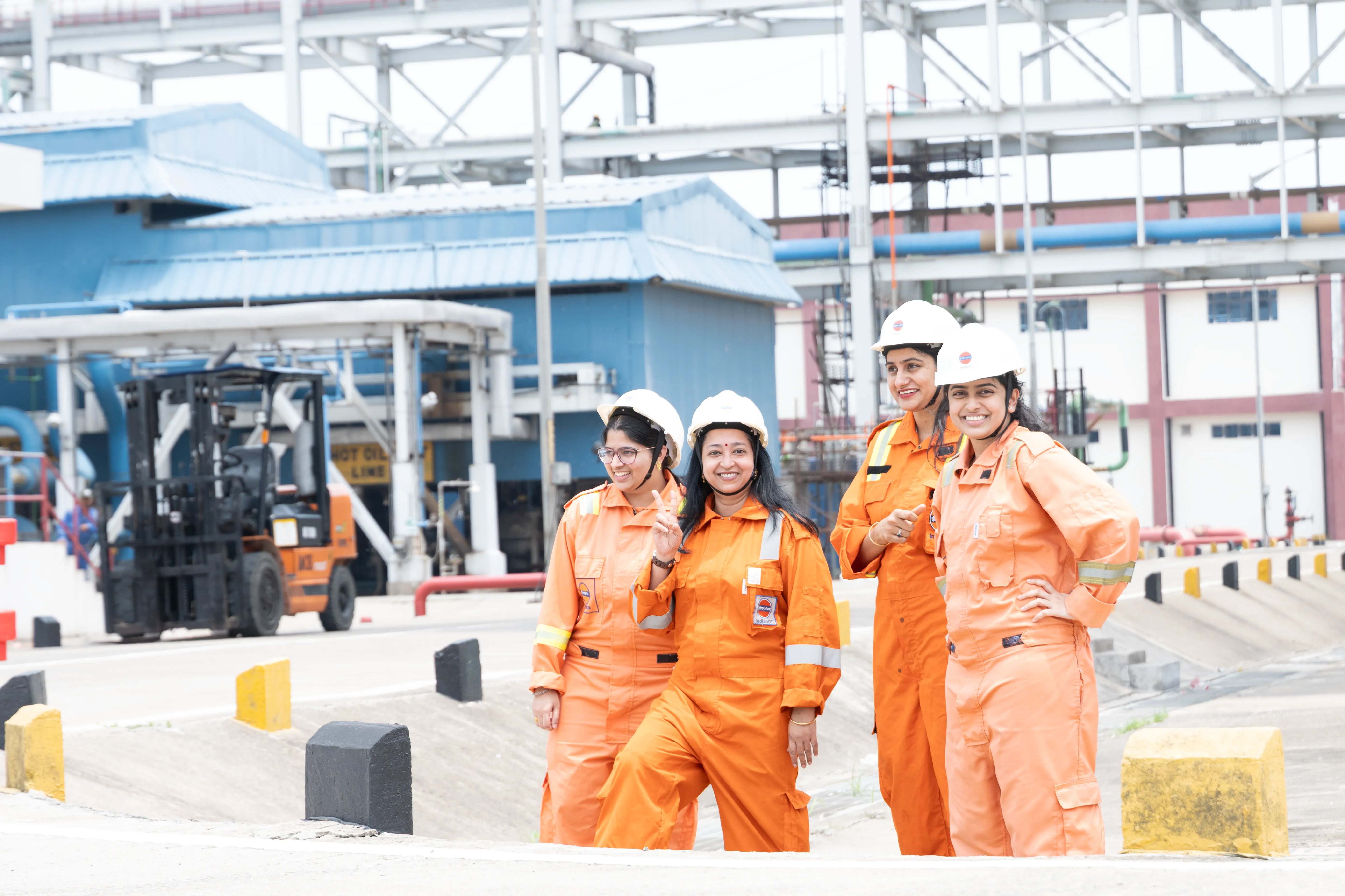 Women IOCians at Paradip Refinery