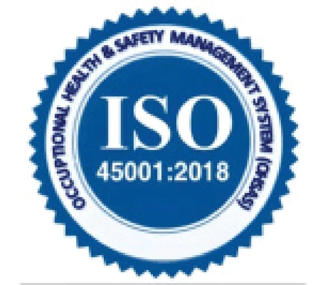 ISO 45001:2018 Badge
